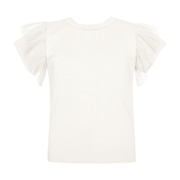 Μπλούζα κορίτσι με τούλι σε λευκό 2 in a castle