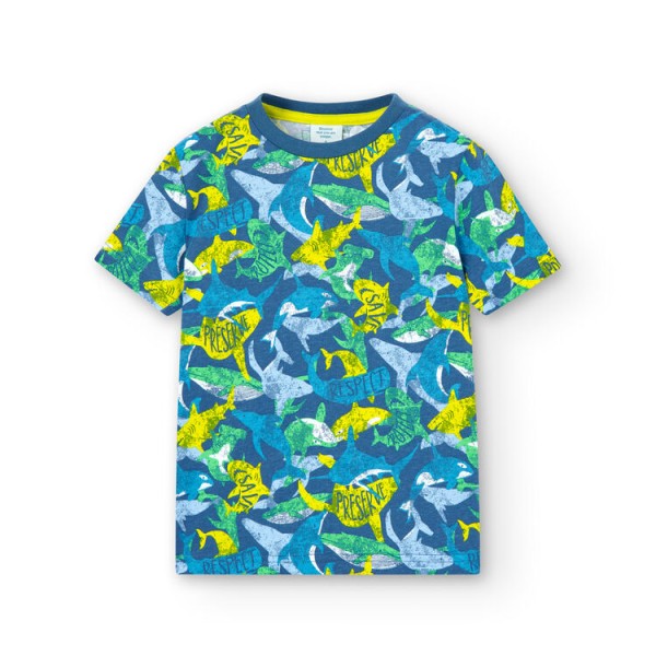 Μπλούζα αγόρι μπλε Boboli