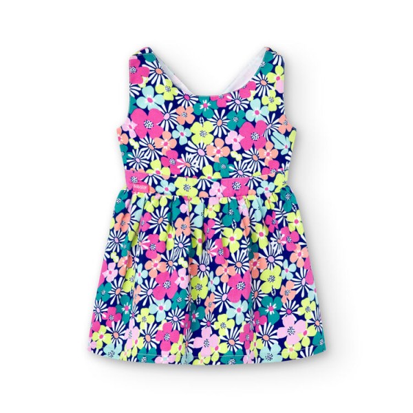 Φόρεμα κορίτσι με λουλούδια Boboli