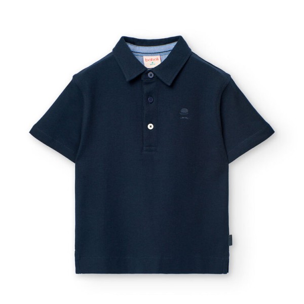 Μπλούζα αγόρι πόλο μπλε Boboli