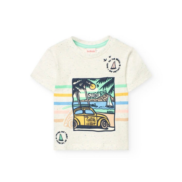 Μπλούζα αγόρι μπεζ Boboli Μπλούζα αγόρι μπεζ Boboli