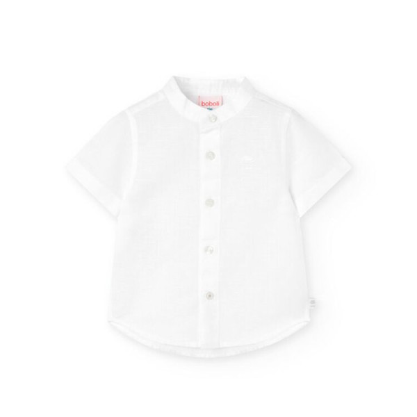 Πουκάμισο αγόρι λινό Boboli