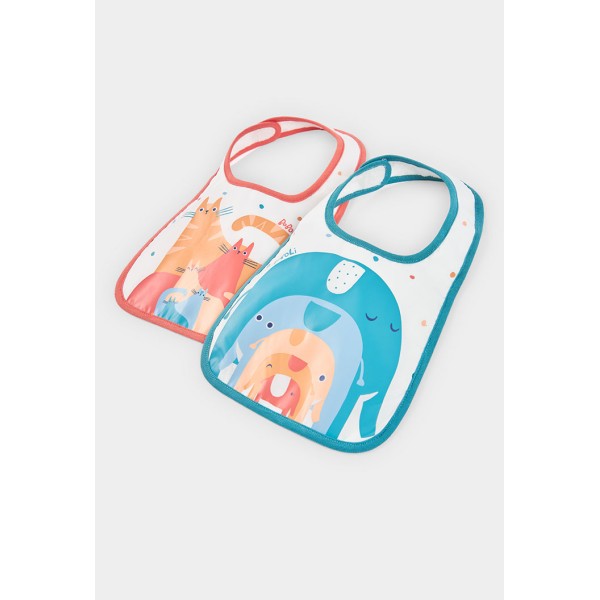 Σετ 2 σαλιάρες unisex Boboli