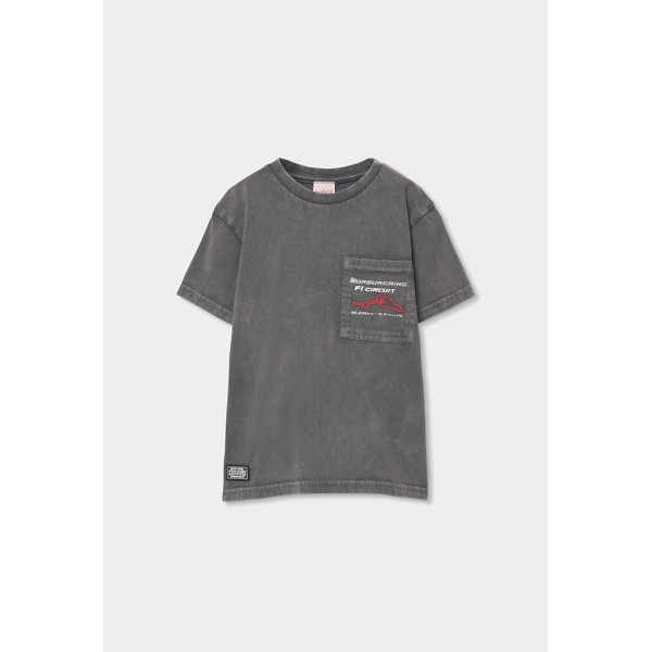 Μπλούζα αγόρι γκρι Boboli