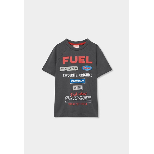 Μπλούζα αγόρι γκρι Boboli