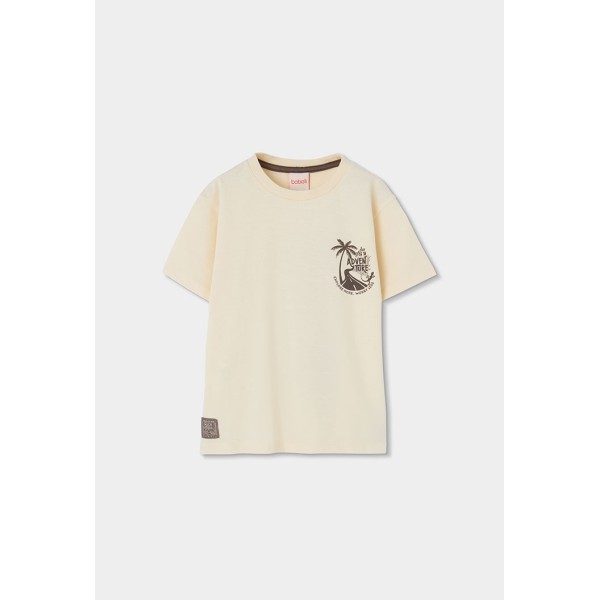 Μπλούζα αγόρι εκρού Boboli