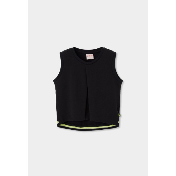 Μπλούζα κορίτσι μαύρη Boboli