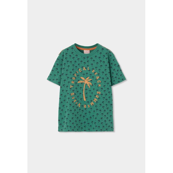 Μπλούζα αγόρι πράσινη Boboli