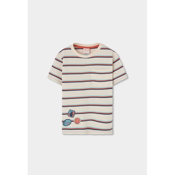 Μπλούζα αγόρι ριγέ Boboli