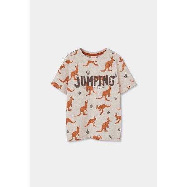 Μπλούζα αγόρι μπεζ Boboli