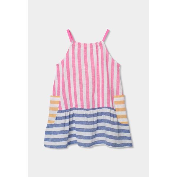 Φόρεμα κορίτσι ριγέ Boboli