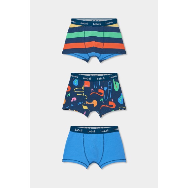 Μπόξερ 3 τμχ  για αγόρι Boboli
