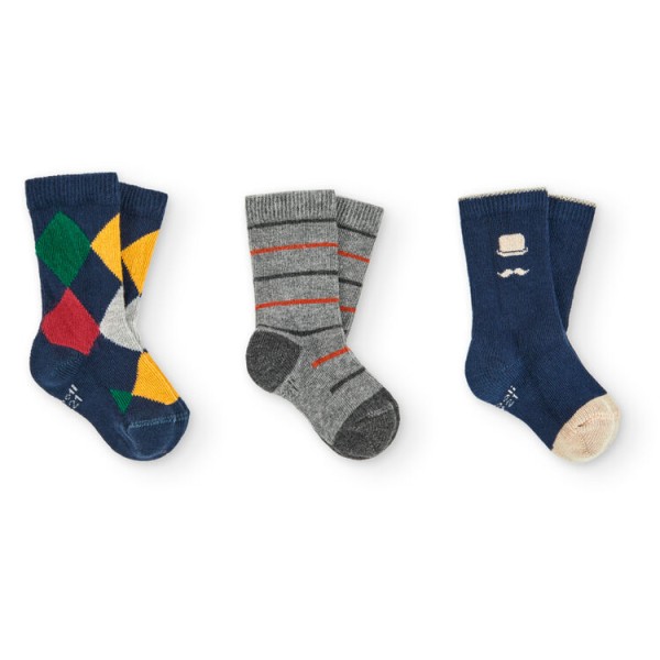 Κάλτσες 3 τεμάχια Boboli