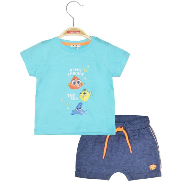 Σετ μπλουζάκι και σορτς Energiers