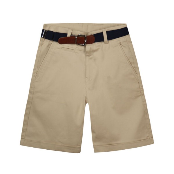 Βερμούδα αγόρι μπεζ με ζώνη Energiers