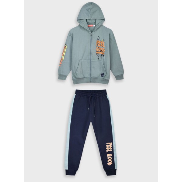 Σετ φόρμας αγόρι με ζακέτα Energiers