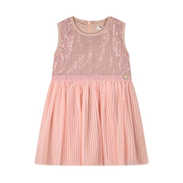Φόρεμα κορίτσι πλισέ ροζ Energiers