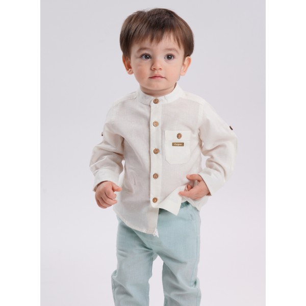 Βρεφικό σετ πουκάμισο και παντελόνι Energiers