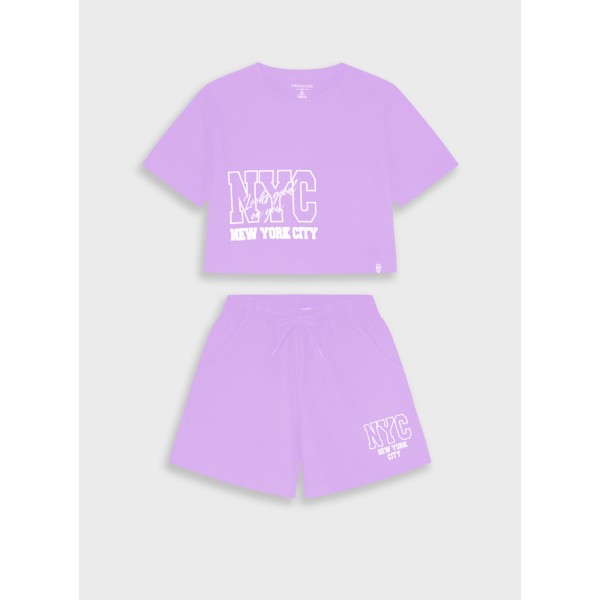 Σετ κορίτσι με σορτσάκι Energiers