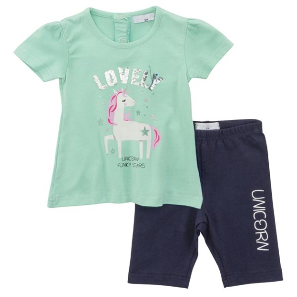 Σετ μπλουζάκι και κολάν Funky