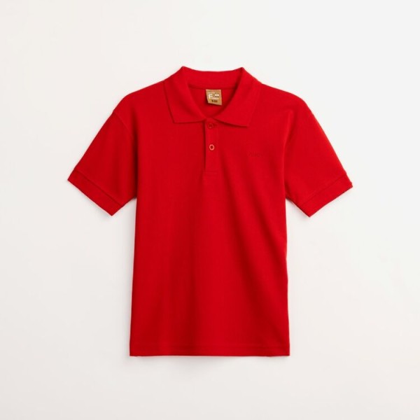 Μπλούζα αγόρι πόλο κόκκινη Funky