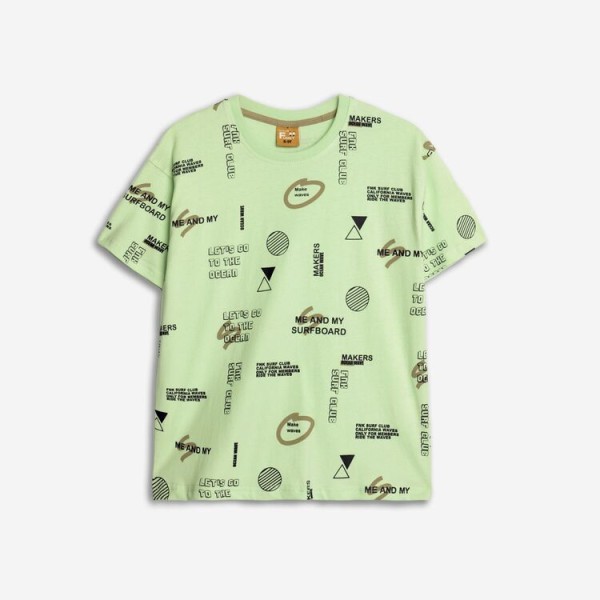 Μπλούζα αγόρι λάιμ Funky