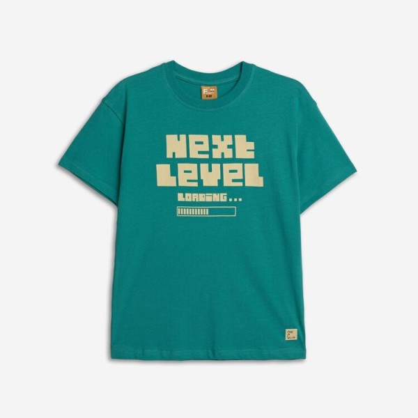 Μπλούζα αγόρι πράσινη Funky