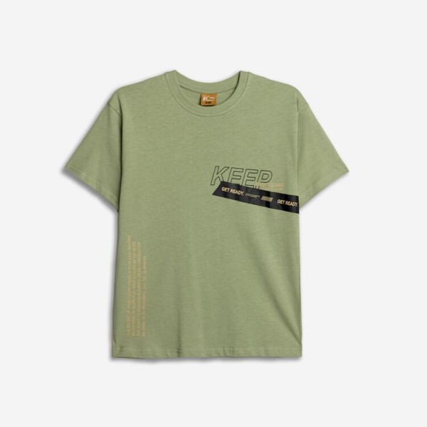 Μπλούζα αγόρι χακί Funky