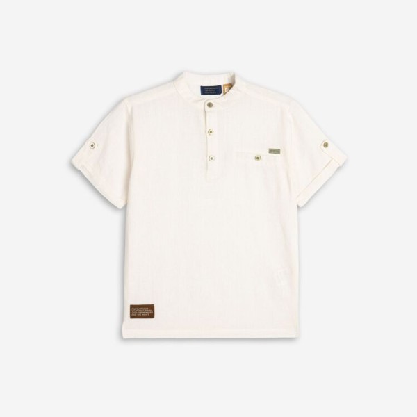 Πουκάμισο αγόρι εκρού Funky