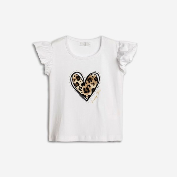 Μπλούζα κορίτσι λευκή Funky