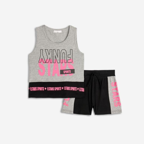 Σετ κορίτσι με σορτσάκι Funky