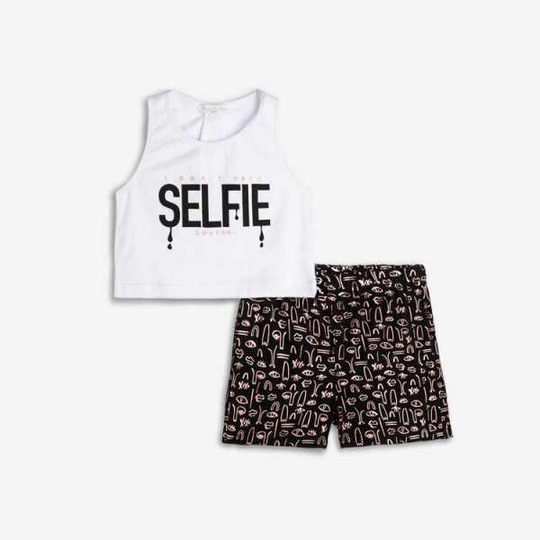 Σετ κορίτσι με σορτσάκι Funky