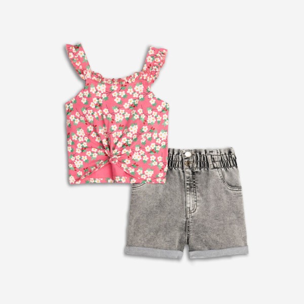 Σετ κορίτσι με σορτσάκι Funky