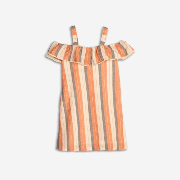 Φόρεμα κορίτσι ριγέ Funky
