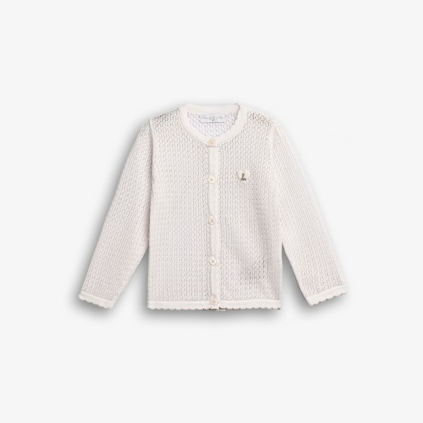 Ζακέτα κορίτσι εκρού Funky