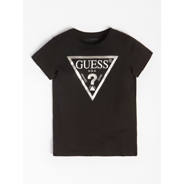 Μπλουζάκι με τριγωνικό λογότυπο Guess