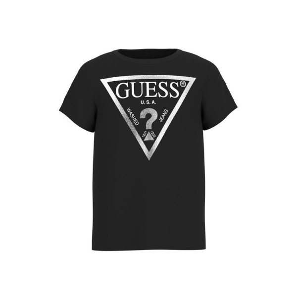 Μπλουζάκι με τριγωνικό λογότυπο Guess