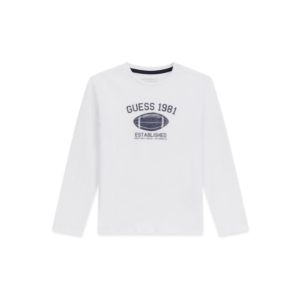 Μπλούζα μακρυμάνικη λεπτή αγόρι Guess