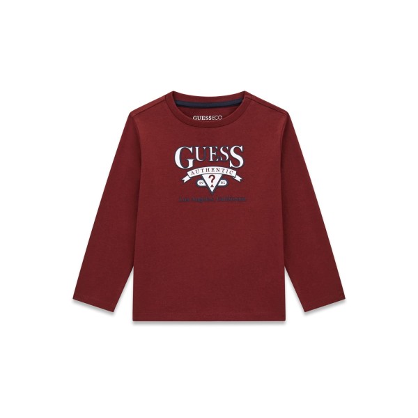 Μπλούζα μακρυμάνικη λεπτή αγόρι Guess