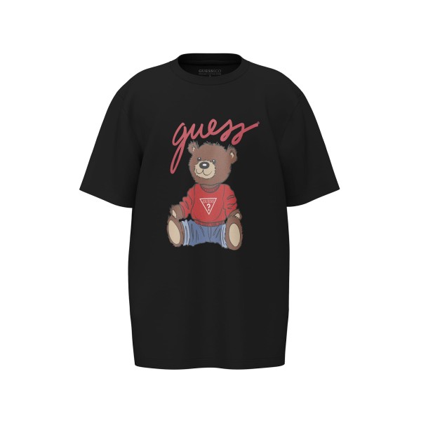 Μπλούζα unisex μαύρη Guess