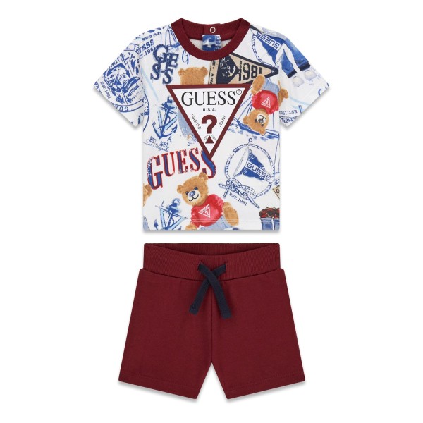 Σετ αγόρι με βερμούδα Guess