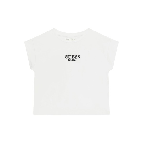 Μπλούζα κορίτσι λευκή Guess