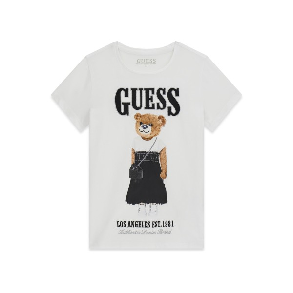 Μπλούζα κορίτσι λευκή Guess