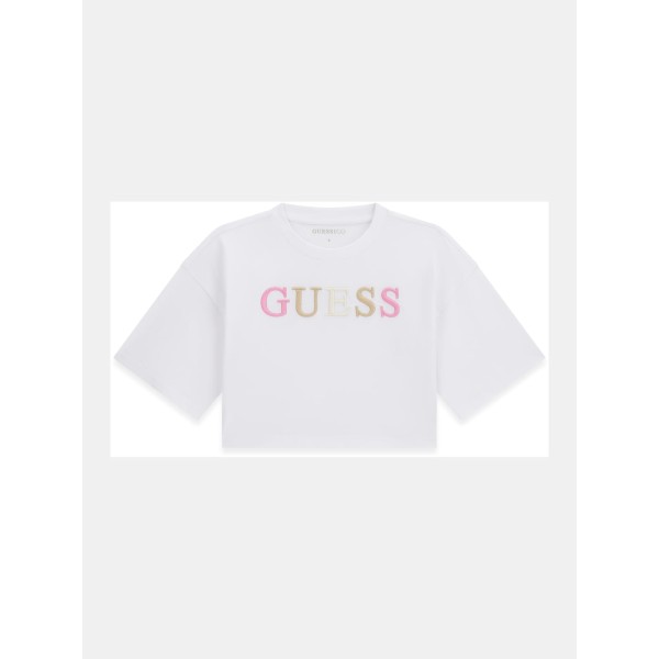Μπλούζα κορίτσι λευκή Guess