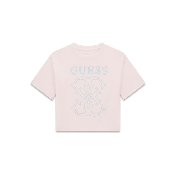 Μπλούζα κορίτσι ροζ Guess