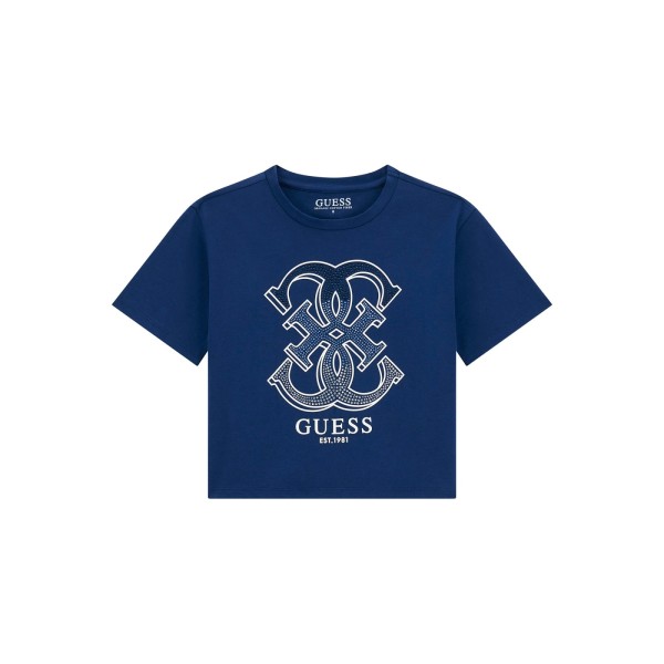 Μπλούζα κορίτσι μπλε Guess