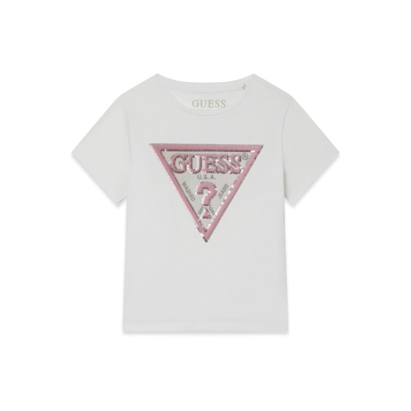 Μπλούζα κορίτσι με παγιέτες Guess