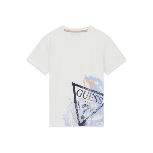 Μπλούζα αγόρι λευκή Guess