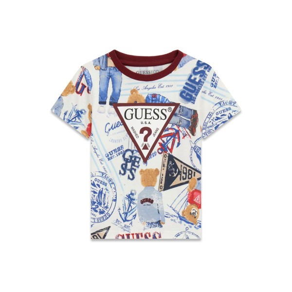 Μπλούζα αγόρι εμπριμέ Guess