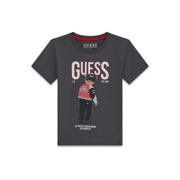 Μπλούζα αγόρι γκρι Guess